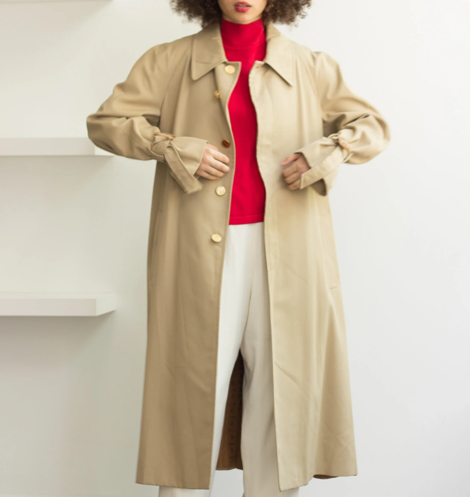 1970s Gucci Gabardine Trench Coat — Wayward Collection